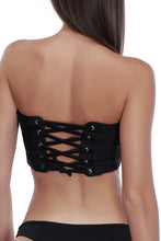 The Essential Bandeau Corset Top | Black