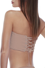 The Essential Bandeau Corset Top | Latte