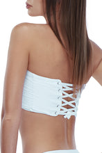 The Essential Bandeau Corset Top | White